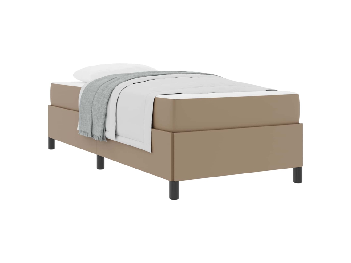 Estrutura da Cama com Colchão Cappuccino Tecido MAISON EXCLUSIVE 80x200 cm