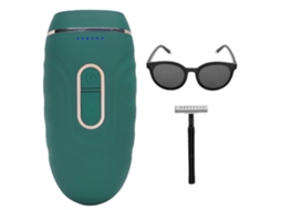 2026 máquina de Depilación Ipl Portátil 500.000 Flashes para Homens e Mulheres Sem Dor Plug Us 110 240v Verde