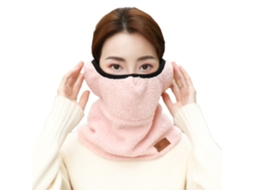 Rebe-balaclava Exterior Espesorada Com Protetor Facial, Bufanda De Pescoço E Capa De Mãos Para Homens E Mulheres