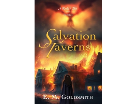 Livro Salvation Taverns de E M Goldsmith (Inglês)
