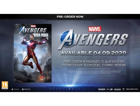 Jogo PS4 Marvel's Avengers — Lançamento: 04 set. 2020