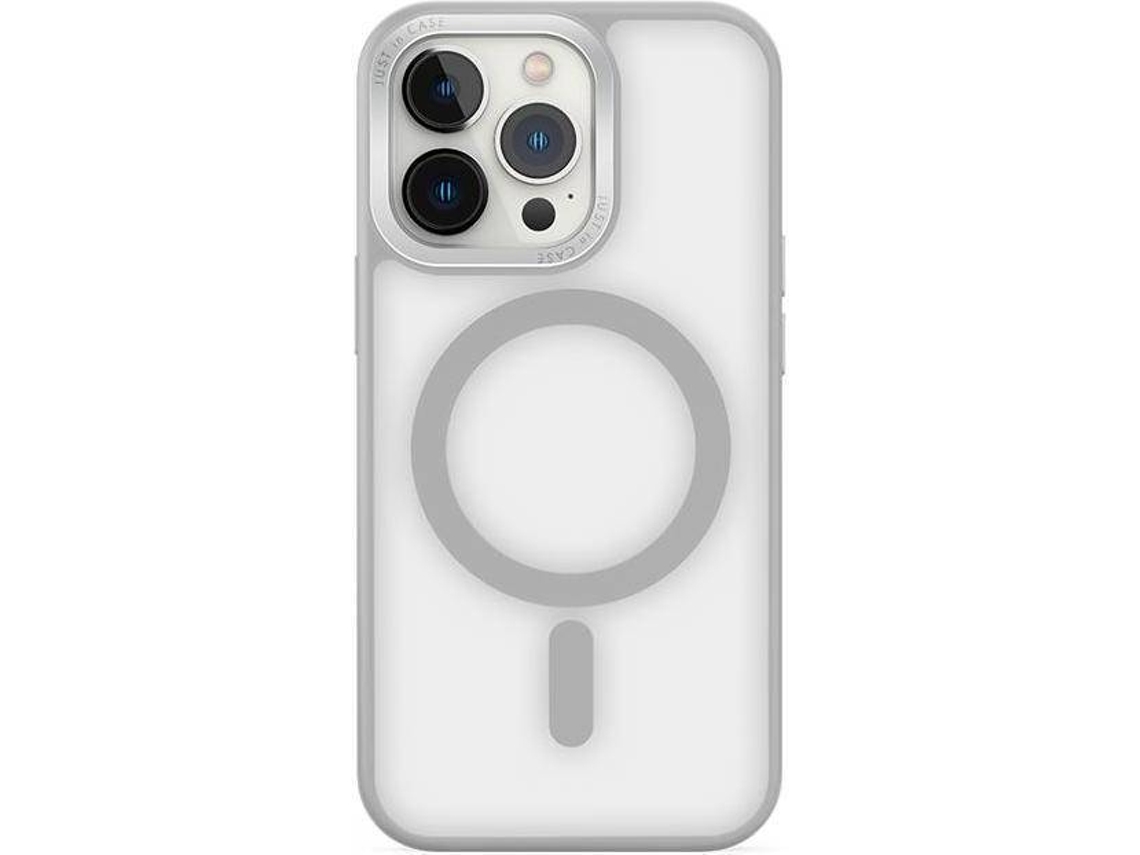 Capa JUST IN CASE Magsafe Opaca para Samsung S26 (Transparente)