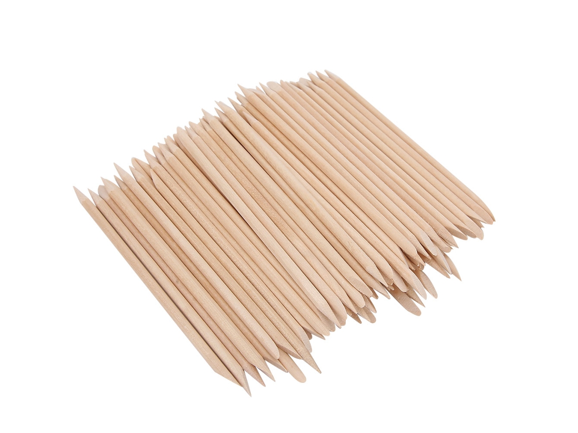 Ferramenta De Madeira Para Manicure E Pedicure, 200 Palitos Para Empurrar E Remover Cutículas, Ferramentas De Arte De Unhas