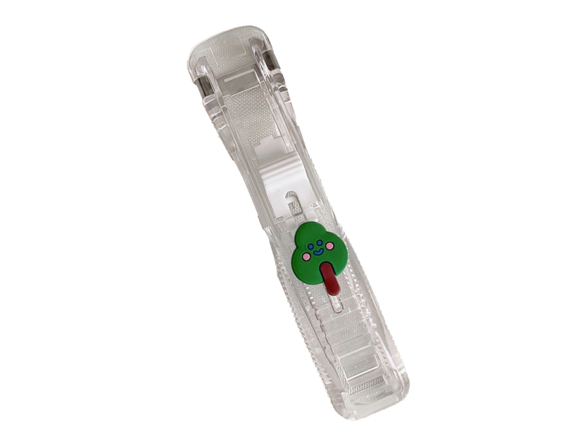 Dispenser De Clips De Papel Clam Plástico De Agarre Fuerte Para Documentos E Notas