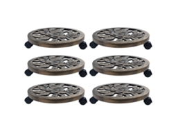 Plant Trolley, Plant Trolleys Vidaxl Marrom Plástico (38 Cm)