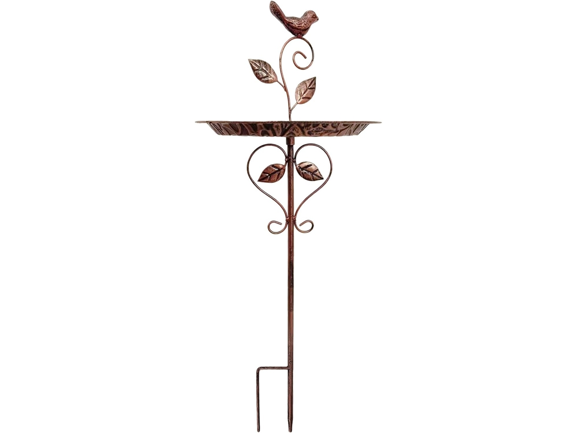 Alimentadores De Pássaros De Metal Resistentes Às Intempéries Para Jardim, Pátios E Decoração De Quintais.