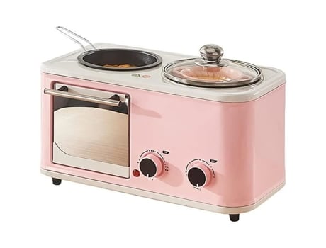 4 em 1 Máquina de Café Da Manhã Multifuncional Máquina de Café Da Manhã Torradeira Sanduíche Mini-F J1947 SANAG