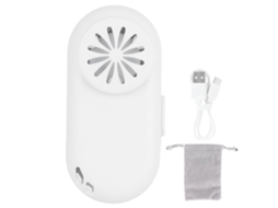 Ventilador Portátil Usb Clip On Silencioso Branco Verão