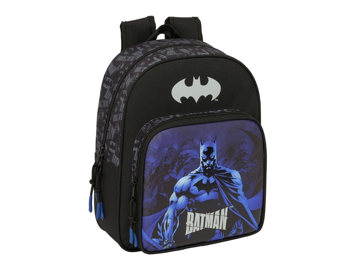 Mochila Escolar Batman Preta 27 x 33 x 10 cm
