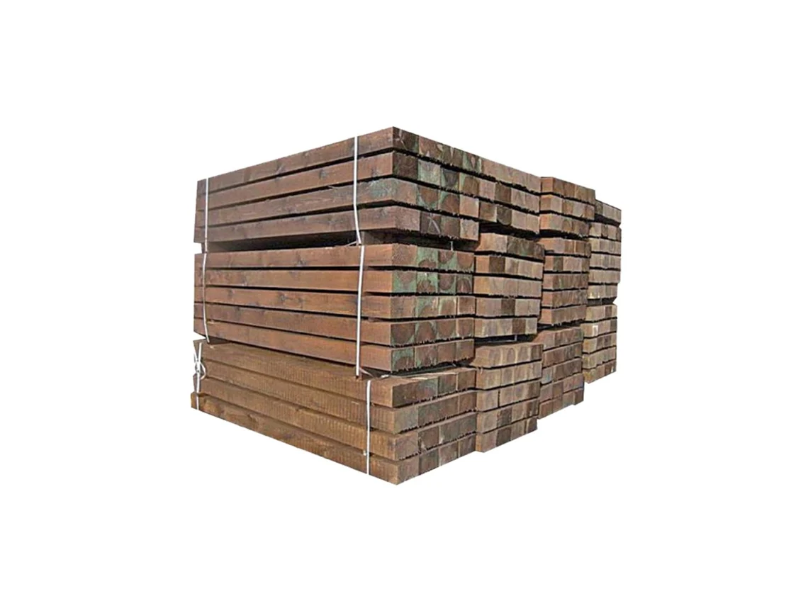 Traviesas De Madera Tratada | Varias Medidas | Seleccione | Precio Por Unidad 20x10x120 Cm.