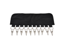 Rack de Secagem Portátil Dobrável com Prendedores para Roupa, Toalha e Meias Ideal para Viagens e Banheiro
