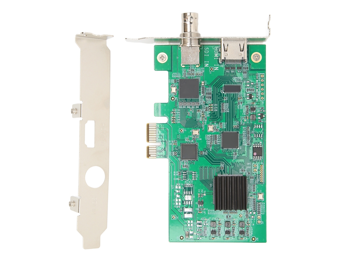 Placa de Captura Interna Pcie com Interface Sdi Hdmi, Suporte 1080p e Dispositivos como Ps3. EOOCOO