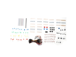 Placa De Teste De Circuito Com Resistor, Buzzer, Capacitor E Led Para Iniciantes - Presente Prático