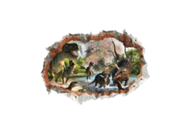 Autocolantes De Parede Dinossauro 3d Removíveis