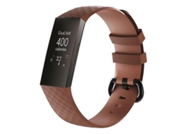 Pulseira De Relógio Lurelia Para Fitbit Charge 4 Coffee