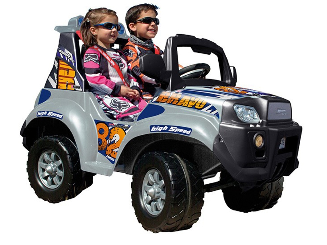 Jipe Elétrico FEBER X-Storm Bravo 12V com Luzes e Som