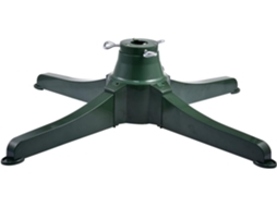 Suporte Elétrico para Árvore de Natal Base Giratória 360°, Bateria Recarregável, Suporte Removível Suporte para CHABERLU