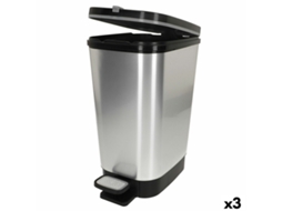 Caixote Do Lixo Curver Cinzento Plástico 45 L (3 Unidades)