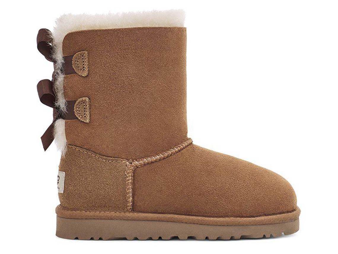 Botas UGG Pele Natural Crian a 32.5 Castanho Worten.pt