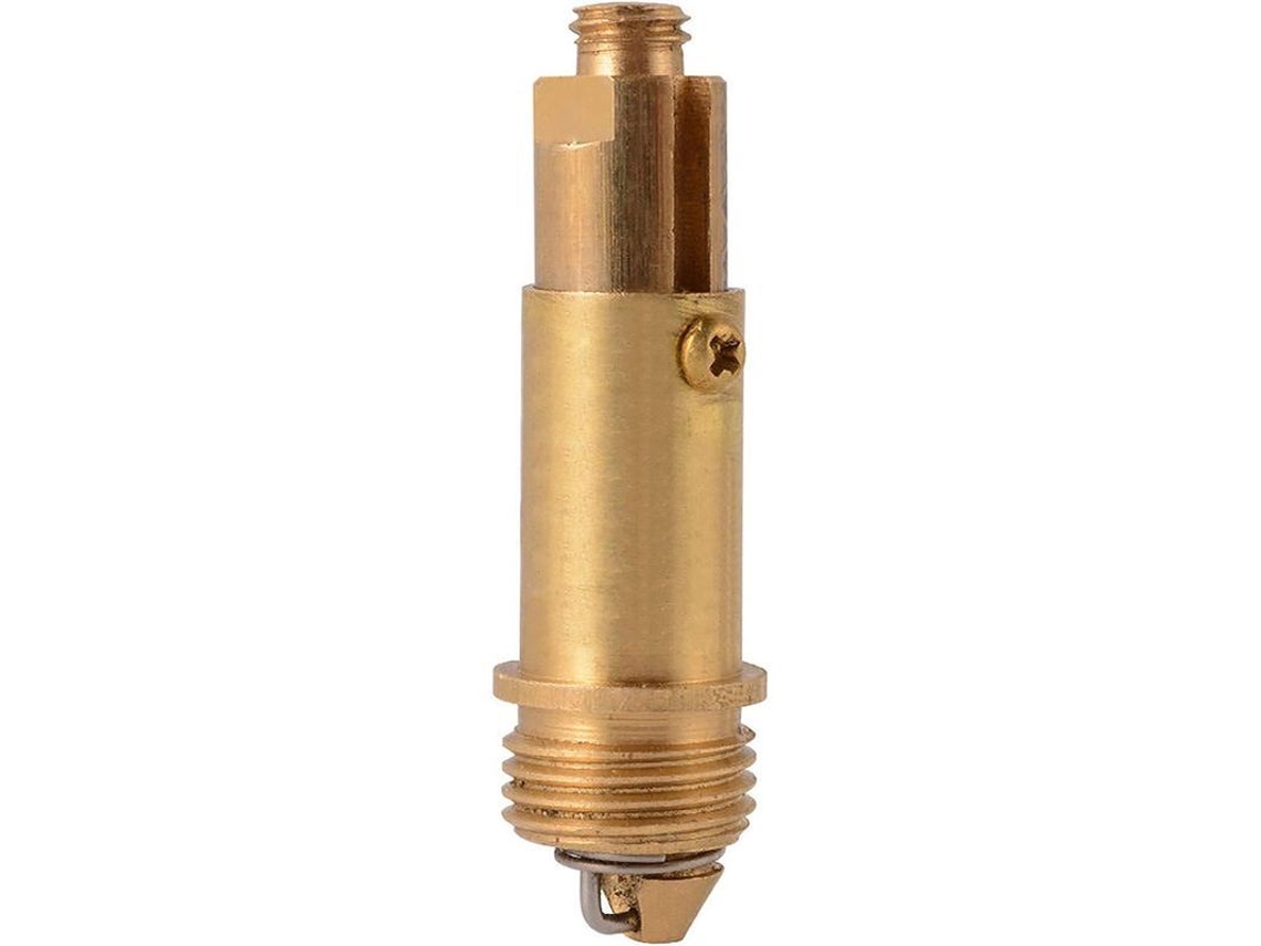 Tampa de latão para ralo de pia de banheiro, rosca superior de 8 mm e rosca inferior de 16 mm, peça de reposição durável.