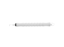 Cinta De Acero Reta Para Amarrar Barras De Refuerzo, Torcedor Semiautomático, Gancho Largo, Color Gris