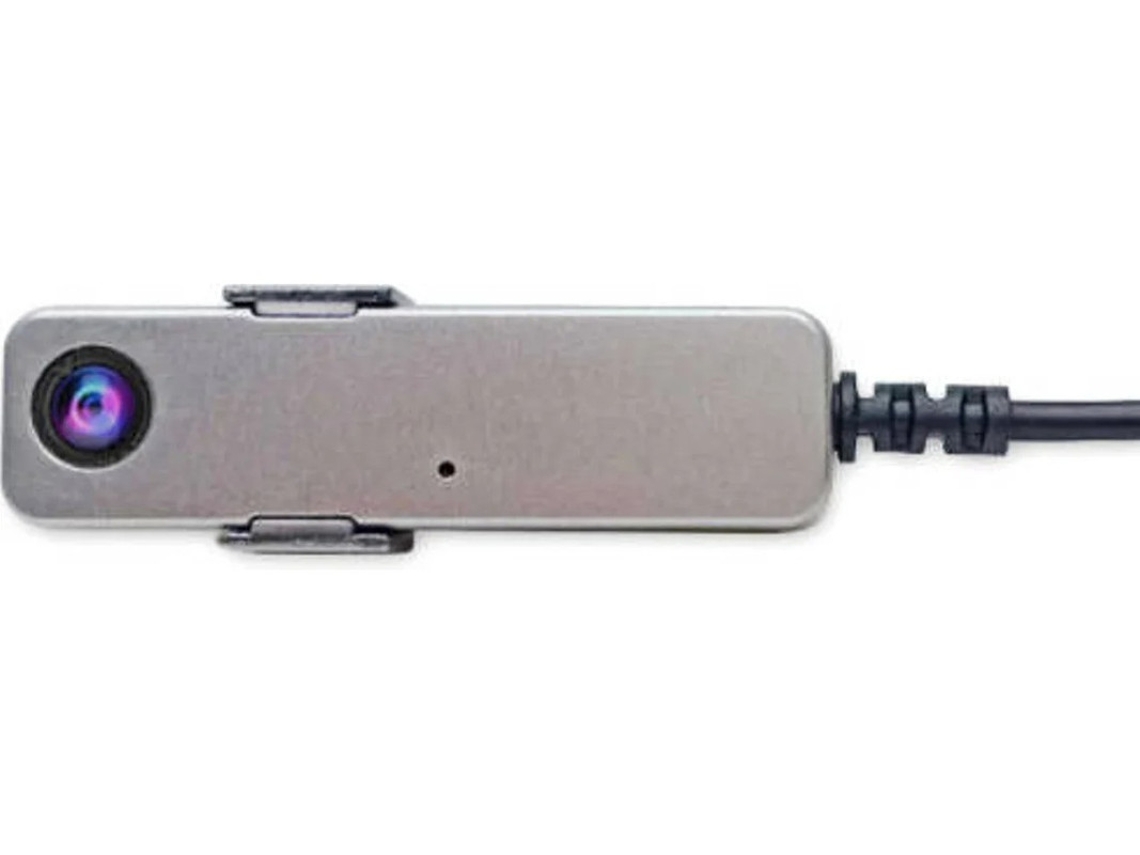 Câmera de gravação Bestvite Full HD com microfone, compacta e portátil, ideal para transmissão ao vivo e gravação de viagens (prata)