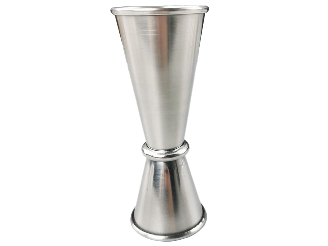 Ferramenta Medidor de Vinho Duas Cabeças Aço Inoxidável com Borda Laminada 304 30/50 Sem Manchas Dispositivo Mediç UISAVE