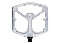 Pedais Stamp 7 Large High Polish Prateadocrankbrothers