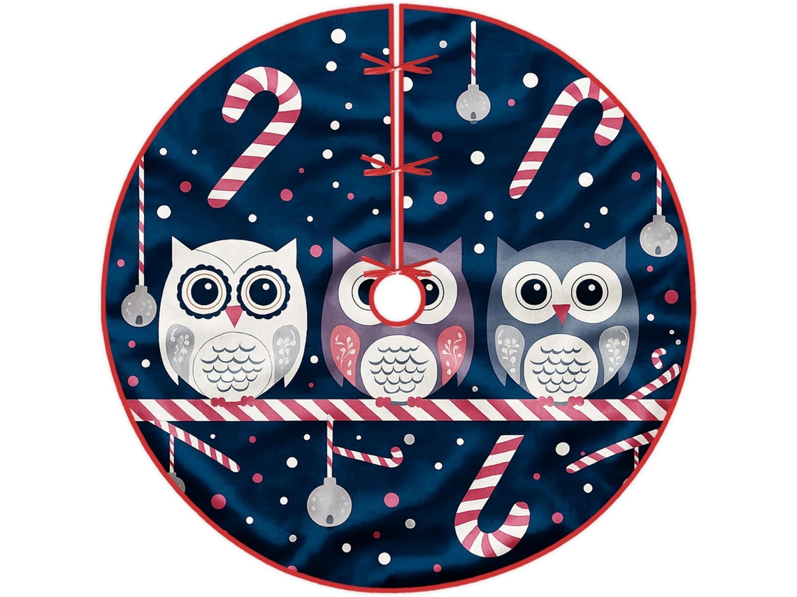 Saia Para Árvore De Natal De Tricot Com De Árvore De Sofisticada Em
