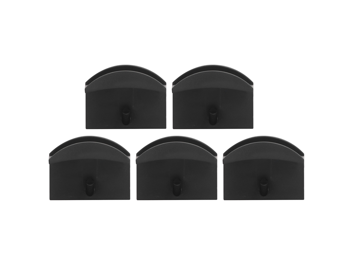 Porta Chapéus de Parede Autoadesivo 5pcs | S/MARCA