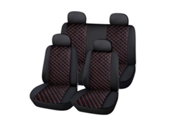 Conjunto 5 Peças Capas para Bancos de Carro Design Texturizado AVIZAR