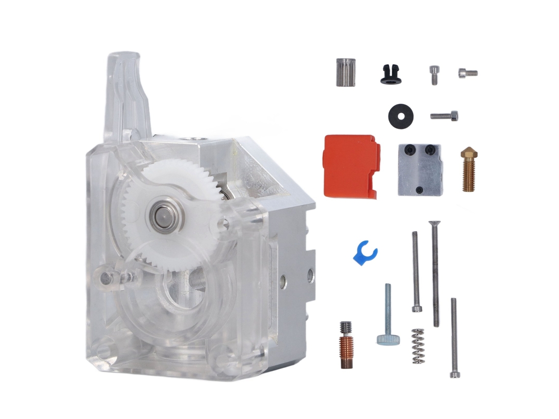 Kit de Atualização Extrusor de Dupla Engrenagem em Liga de Alumínio com Hotend para Impressora 3d Ender 3