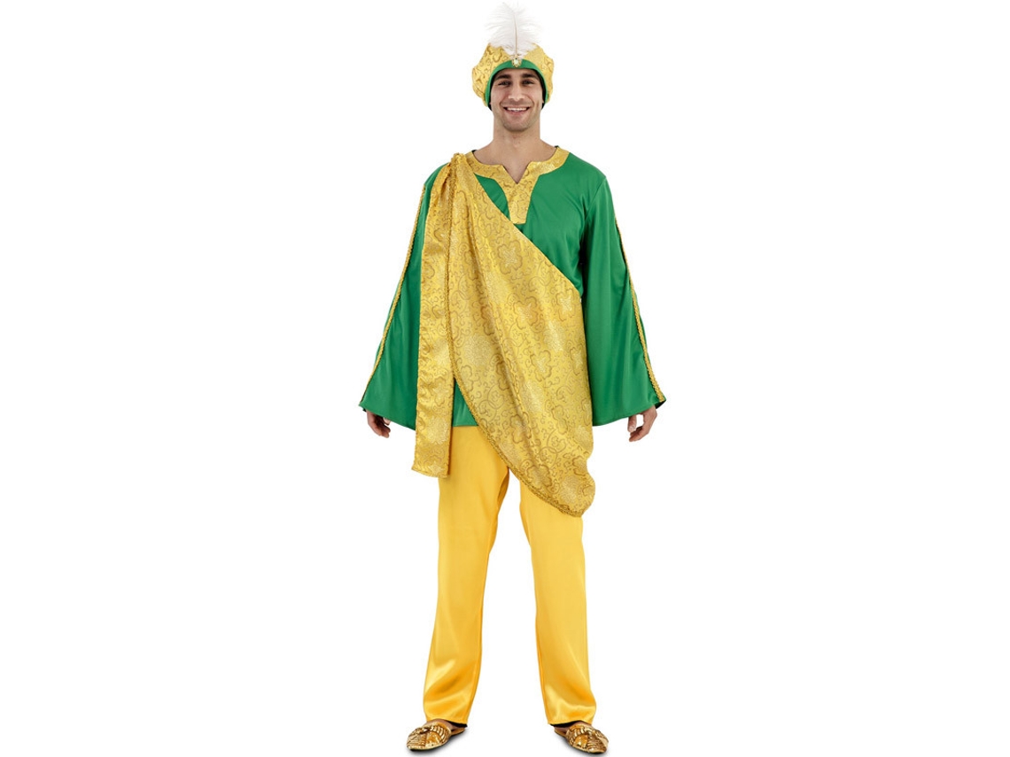 Fato de Homem EUROCARNAVALES Pajem Real Amarela (M/L )