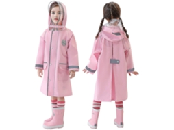 Mochila Escolar, Unissex, Infantil, Cor Rosa