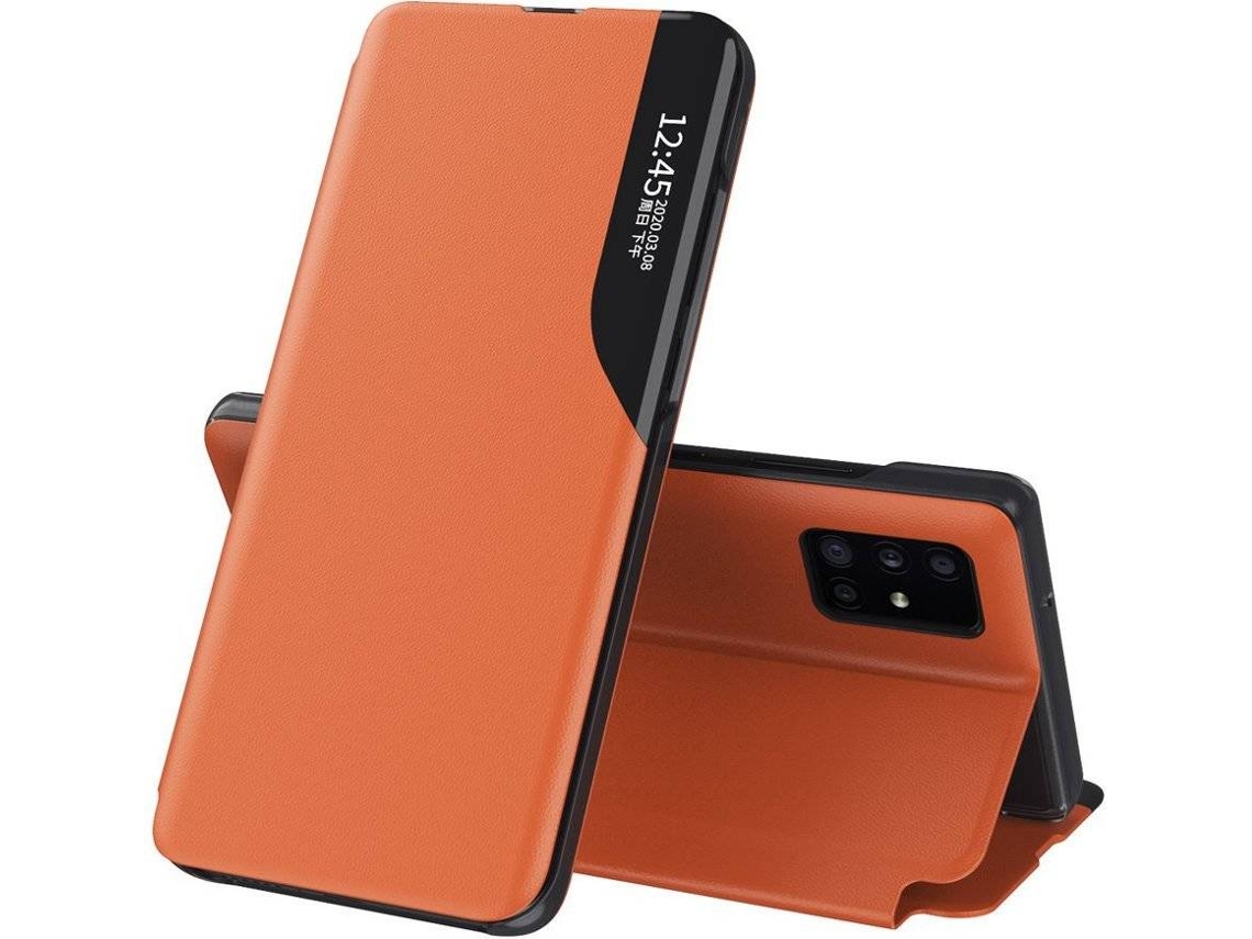 Capa Samsung Galaxy A51 LMOBILE Livro Laranja
