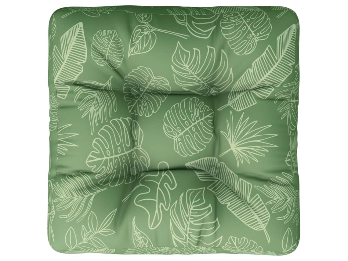 Pallet Cushion, Pallet Cushions Vidaxl Verde Tecido (50 X 50 X 12 Cm)