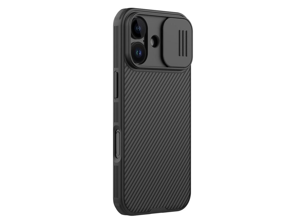 Capa Nillkin Para Iphone 17 Com Magsafe E Camshield Pro, Preta.