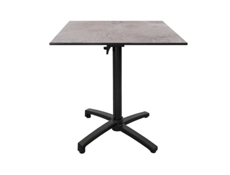 RESTOOTAB Mesa Dobrável para Exterior 70X70 Pedra Clara