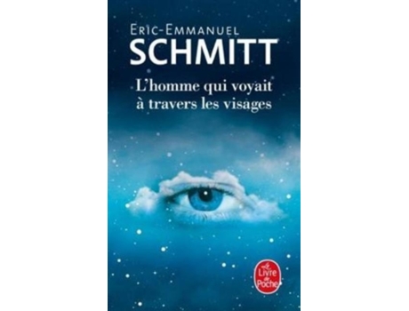 Livro l'homme qui voyait a travers les visages de eric-emmanuel schmitt (francês)