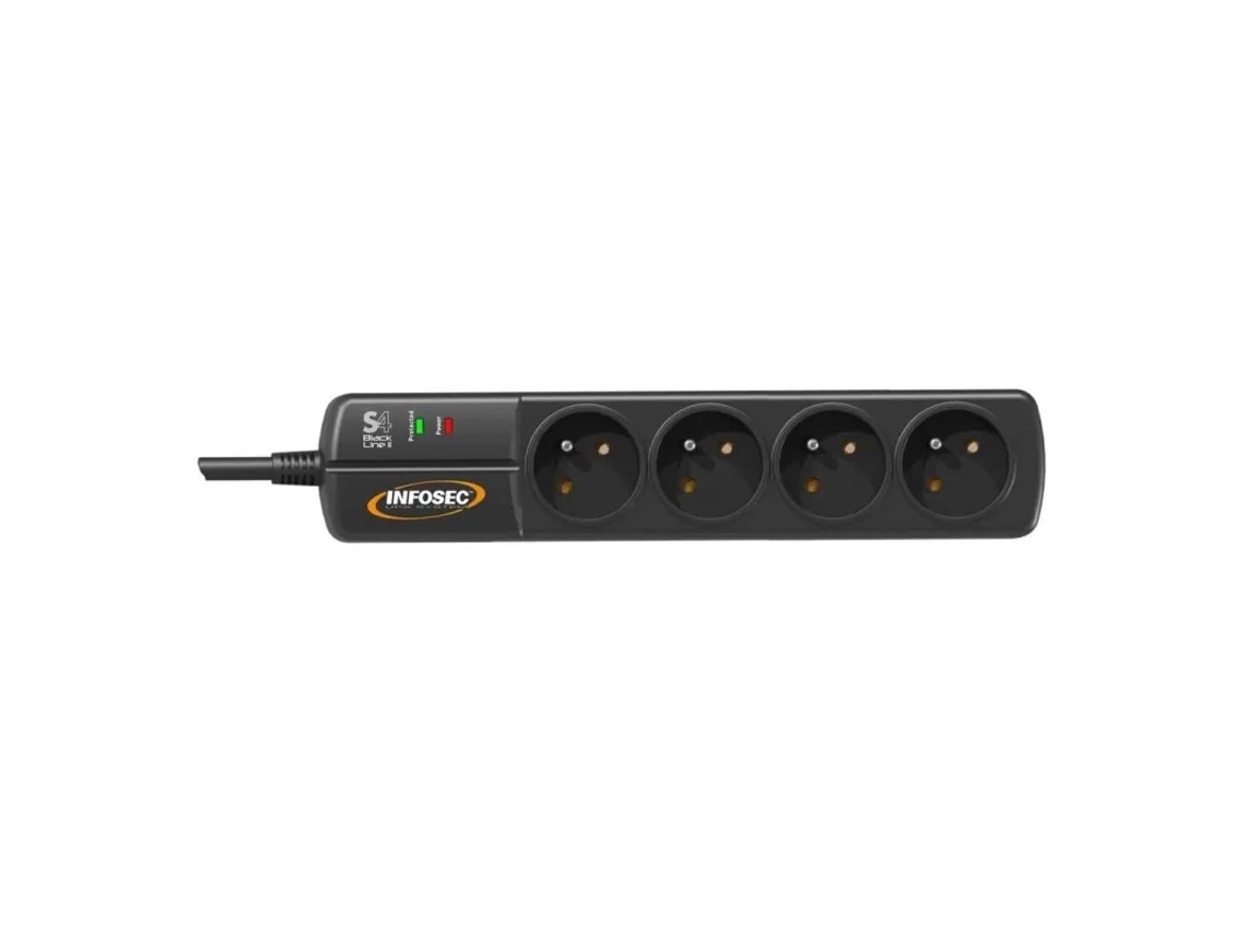 Multi-socket INFOSEC S4 Black Line II