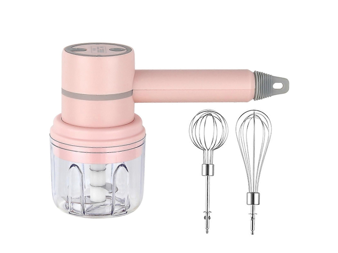 Batedeira 3 em 1 Totalmente Automática com Alimentação Usb, Batedor de Imersão para Bolos e Doces, 3 Velocidades. TAISHENGDA