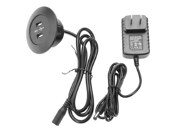 Carregador Usb Duplo Para Recinto Reclinável Elétrico Completo Cinema Com Iluminação Led Azul