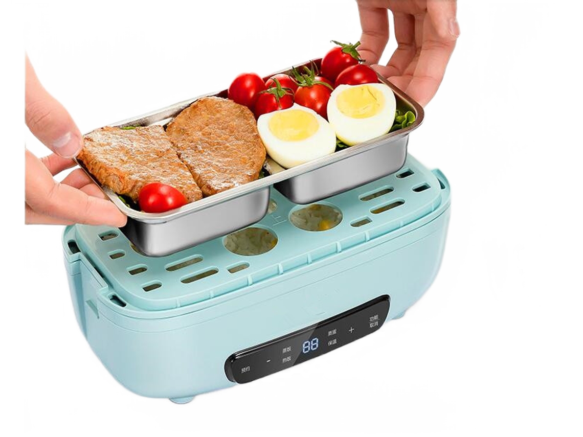 Caixa Aquecedora Elétrica Portátil Para Almoço 220v 1l Slowmoose