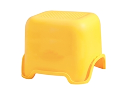 Banco mini pato fofo animado antiderrapante plástico espessado empilhável para casa e camping S/MARCA