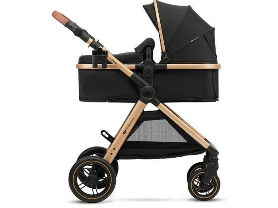 Carrinho de Bebé KINDERKRAFT Esme Multifuncional 3 em 1 (Outlet Grade A - Preto)