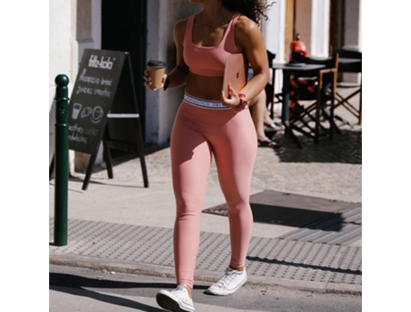 Leggins De Mulher Mp Gymnastics Rosa (xs//s)