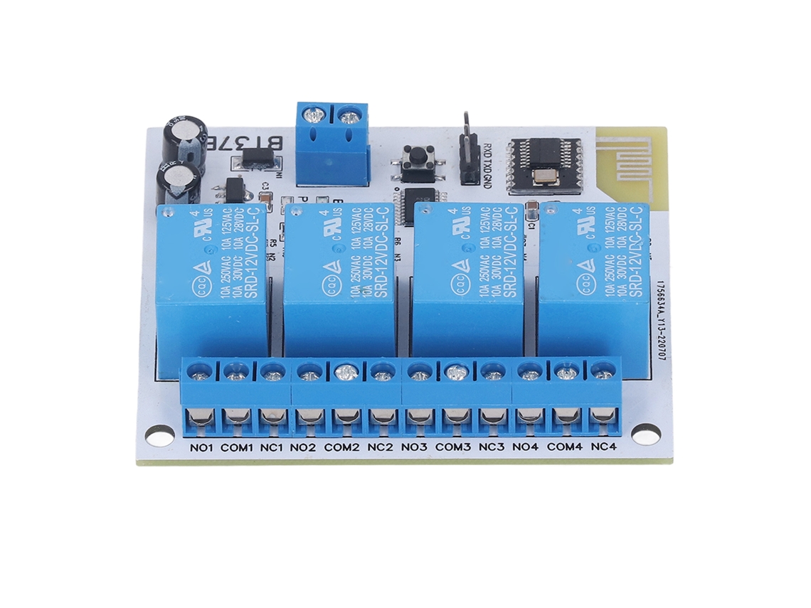 Módulo Rele Controle Bluetooth 4 Canais 2.4g