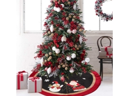 Decorações de Natal Saia para Árvore 120 Cm para Vestir Árvore Pequena