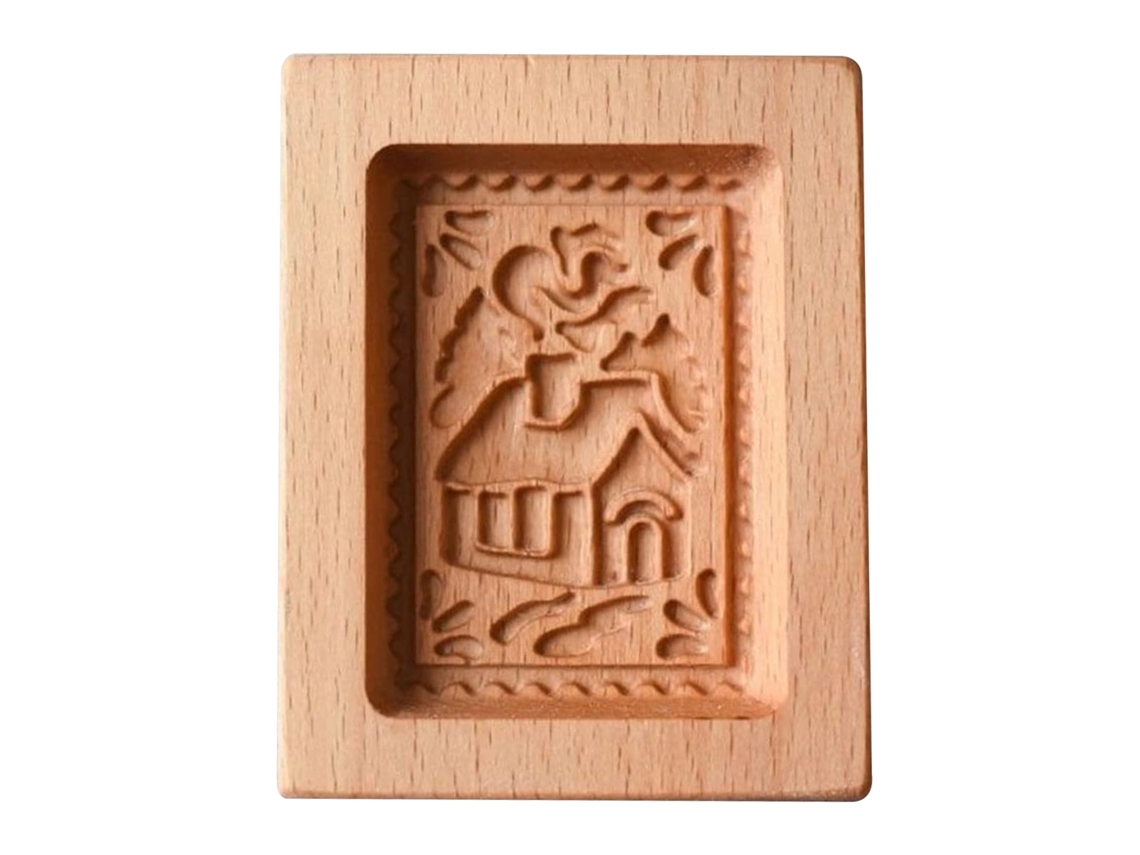 Biscoito De Madeira Natalino Forma Temática Natal