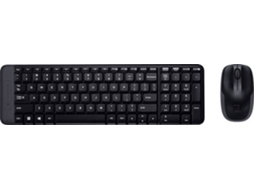 Teclado LOGITECH MK220 (Wireless - Teclado Numérico)